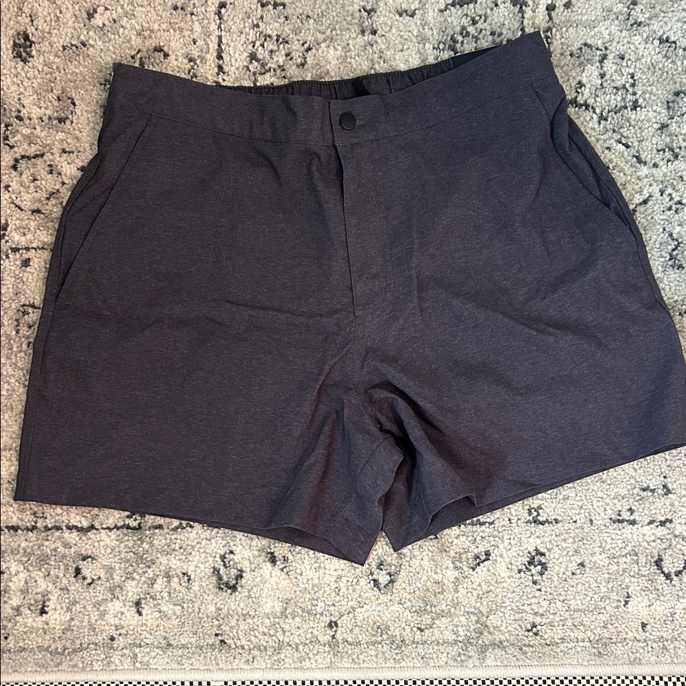 Abercrombie & Fitch Charcoal Stretch Shorts